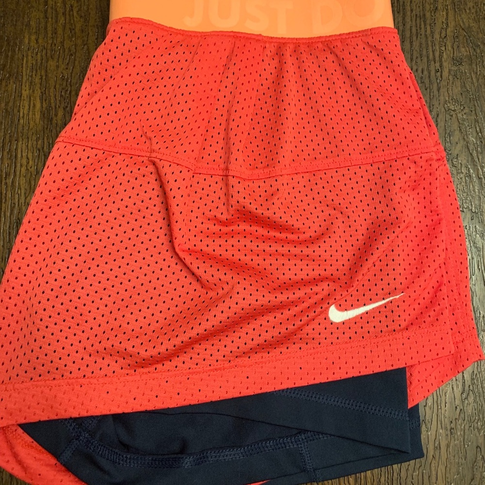 Mesh Nike Running Shorts with Built-In Spandex - Picture 3 of 4
